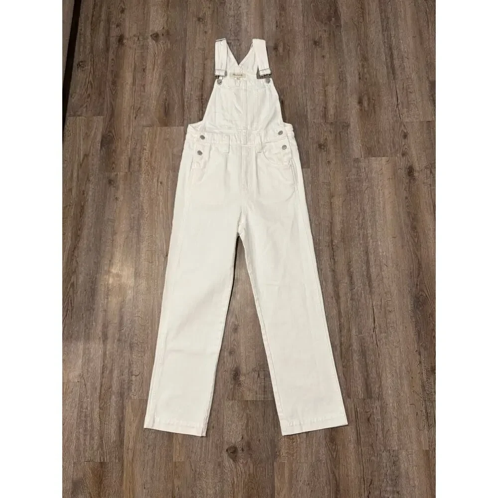 Madewell Women’s Straight-Leg Overalls Size XXS - Picture 1 of 9